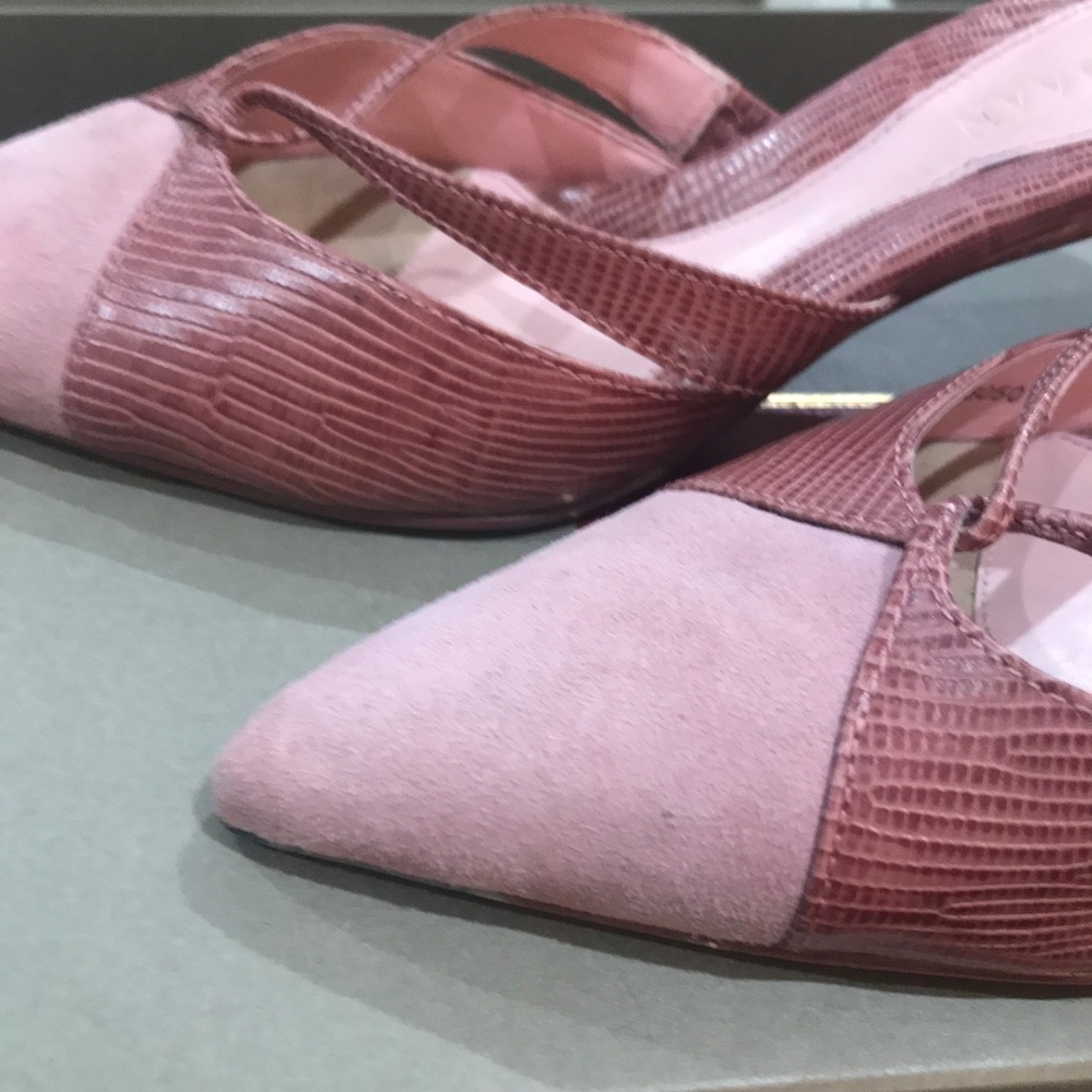 Cole Haan Suede Pink Mule - Picture 2 of 8